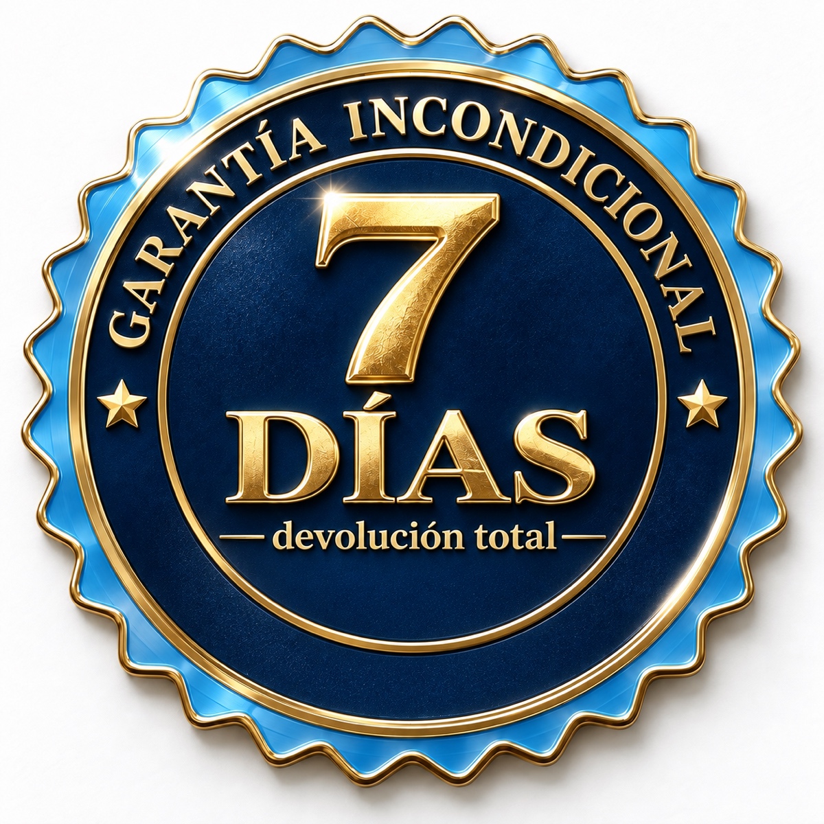 Sello de garantía de 7 días